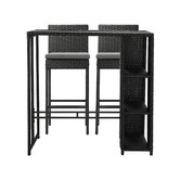 Living Fusion 2 Seater Anhur Outdoor Dining Table &amp; Chair Set