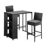 Living Fusion 2 Seater Anhur Outdoor Dining Table &amp; Chair Set