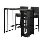 Living Fusion 2 Seater Anhur Outdoor Dining Table &amp; Chair Set