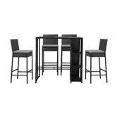 Living Fusion 4 Seater Anhur Outdoor Dining Table &amp; Chair Set