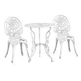 Living Fusion 2 Seater Regina Aluminium Outdoor Bistro Set