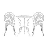Living Fusion 2 Seater Regina Aluminium Outdoor Bistro Set