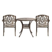Living Fusion 2 Seater Meija Aluminium Outdoor Bistro Set