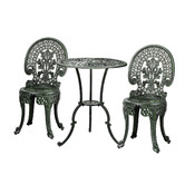 Living Fusion 2 Seater Alliona Aluminium Outdoor Bistro Set