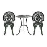 Living Fusion 2 Seater Alliona Aluminium Outdoor Bistro Set