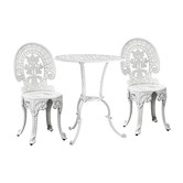 Living Fusion 2 Seater Alliona Aluminium Outdoor Bistro Set