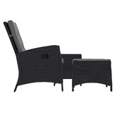 Living Fusion Nixon PE Rattan Outdoor Lounge Set