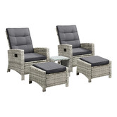 Living Fusion 2 Seater Nixon Outdoor Lounge Set