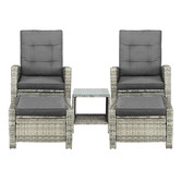 Living Fusion 2 Seater Nixon Outdoor Lounge Set
