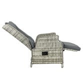 Living Fusion 2 Piece Beau PE Rattan Outdoor Lounge &amp; Side Table Set