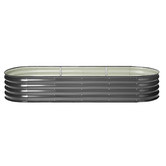 Living Fusion Gordo Galvanised Steel Raised Garden Bed