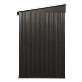 Living Fusion Edison Galvanised Steel Storage Shed