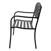 Living Fusion 3 Seater Rose Arman Steel Garden Bench