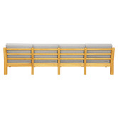 Living Fusion 6 Seater Ivan Outdoor Sofa &amp; Table Set