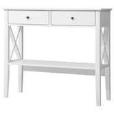 Living Fusion White Aldan Console Table