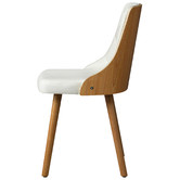 Living Fusion Lindsay Faux Leather Dining Chairs