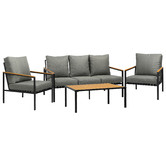Living Fusion 5 Seater Lena Outdoor Lounge Set