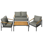 Living Fusion 4 Seater Lena Outdoor Lounge Set