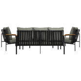 Living Fusion 5 Seater Lena Outdoor Lounge Set