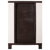 Living Fusion 92cm Lena Outdoor Storage Cabinet