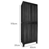 Living Fusion 173cm Lena Outdoor Storage Cabinet