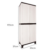 Living Fusion Vertical Lena Outdoor Storage Cabinet