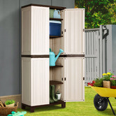 Living Fusion 173cm Lena Outdoor Storage Cabinet