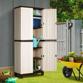 Living Fusion 173cm Lena Outdoor Storage Cabinet