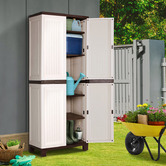 Living Fusion Vertical Lena Outdoor Storage Cabinet