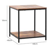 Living Fusion Lexi 2 Tier Side Table