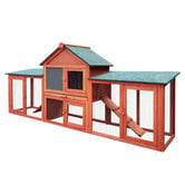 Living Fusion Solty 4 Door Rabbit Hutch