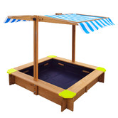 Living Fusion Bambi 95cm Sandpit with Canopy