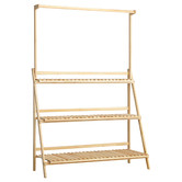 Living Fusion Felicia 3 Tier Foldable Plant Stand