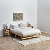 Living Fusion Aldan 1 Drawer Bedside Table