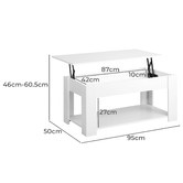 Living Fusion Ermina Coffee Table