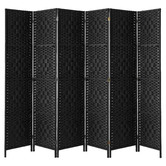 Living Fusion 6 Panel Shyla Pine Wood Room Divider