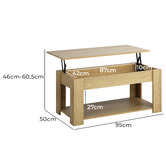 Living Fusion Ermina Coffee Table