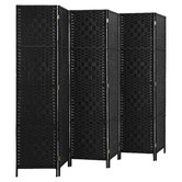 Living Fusion 6 Panel Shyla Pine Wood Room Divider