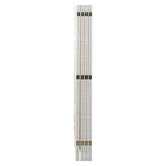 Living Fusion 8 Panel Shyla Pine Wood Room Divider