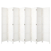 Living Fusion 8 Panel Shyla Pine Wood Room Divider