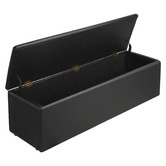 Living Fusion Zev Storage Ottoman Bench