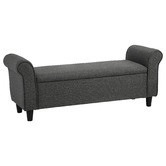 Living Fusion Imani Storage Ottoman Bench