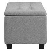 Living Fusion Timea Storage Ottoman Bench