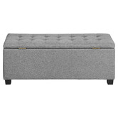 Living Fusion Timea Storage Ottoman Bench
