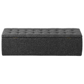 Living Fusion Gordy Storage Ottoman Bench