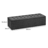 Living Fusion Gordy Storage Ottoman Bench