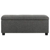 Living Fusion Birch Storage Ottoman Bench