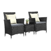 Living Fusion 2 Seater Niall PE Rattan Outdoor Lounge Set