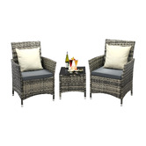 Living Fusion 2 Seater Niall PE Rattan Outdoor Lounge Set
