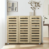 Living Fusion Wolford 3 Door Shoe Cabinet